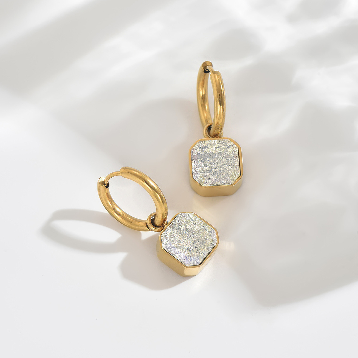 Crystal Flare Hoops