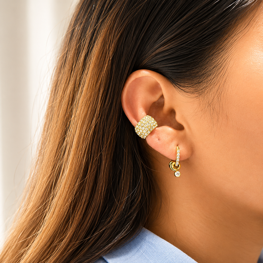 Starlite Dome Ear Cuff