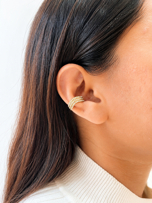 Triple Shine Earcuff