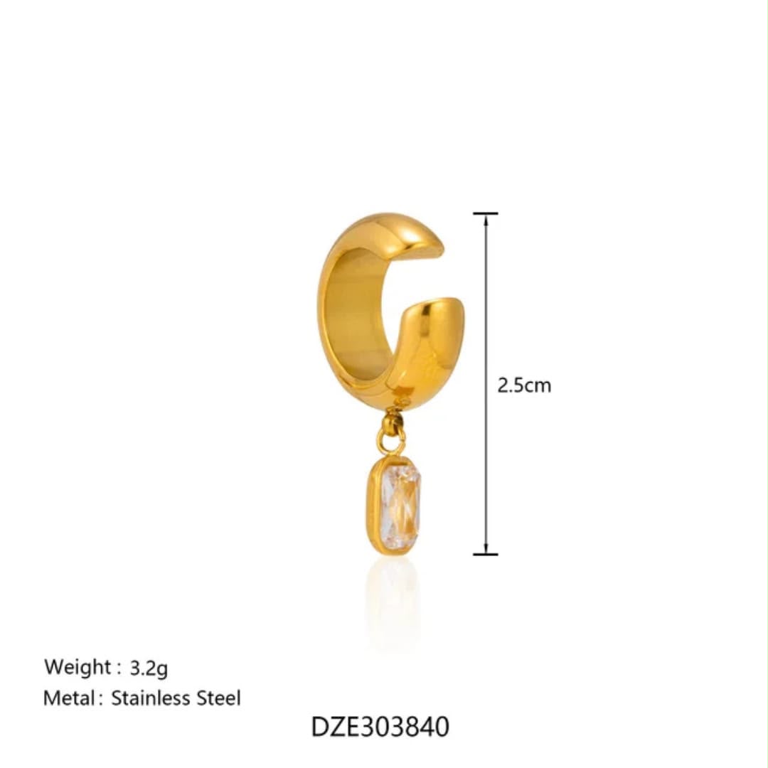Crystal Dew Earcuff