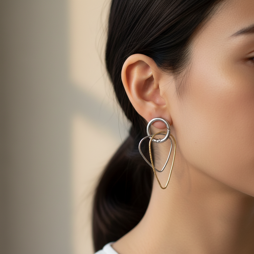 Abstract Earrings