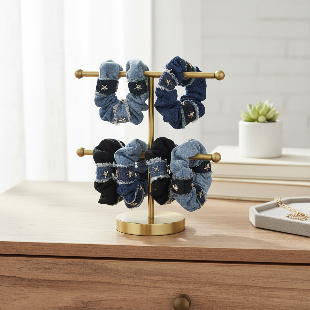Jean Genie Scrunchie (Random will be sent)
