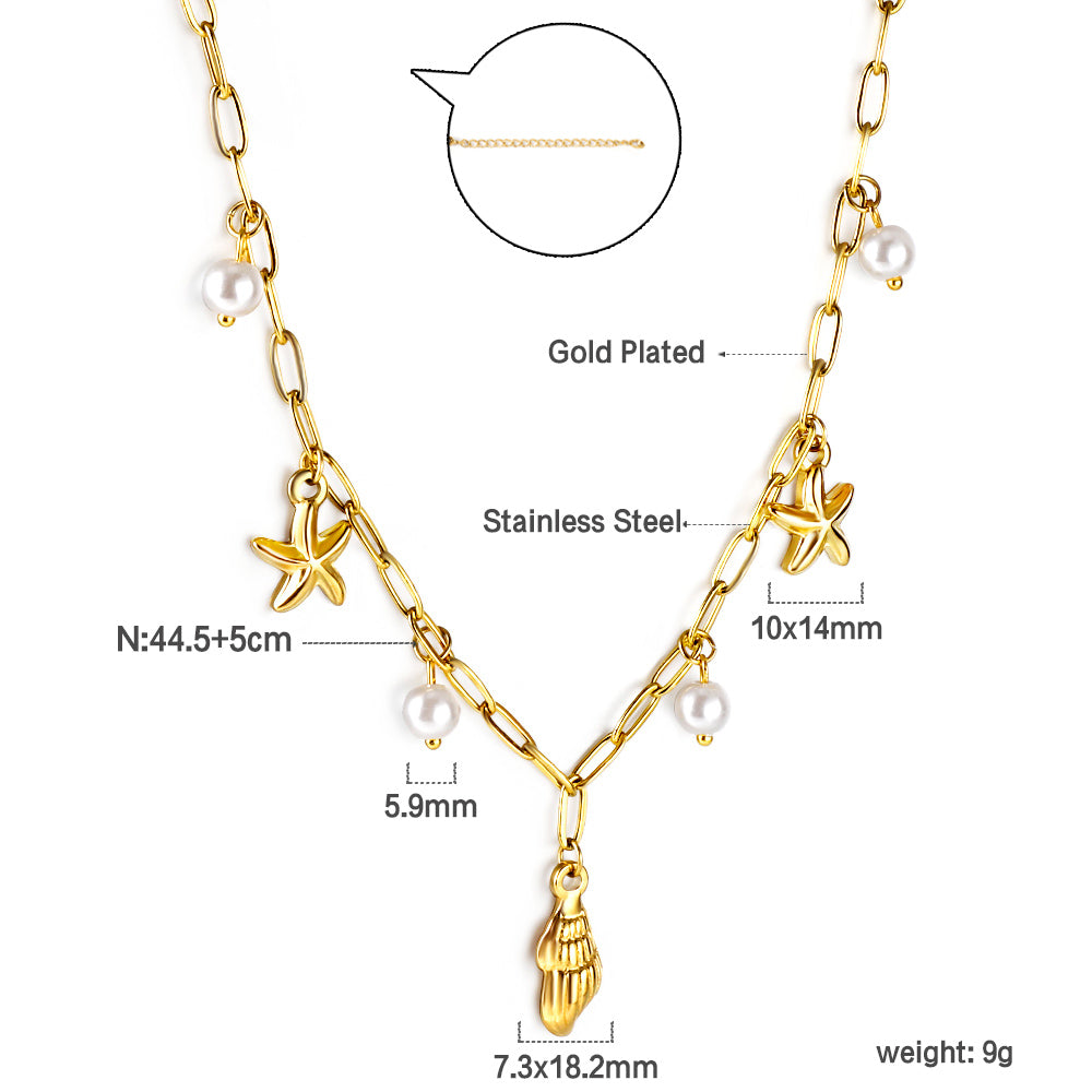 Ocean Charm Necklace