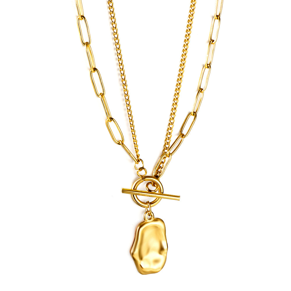 Regal Beaten Necklace