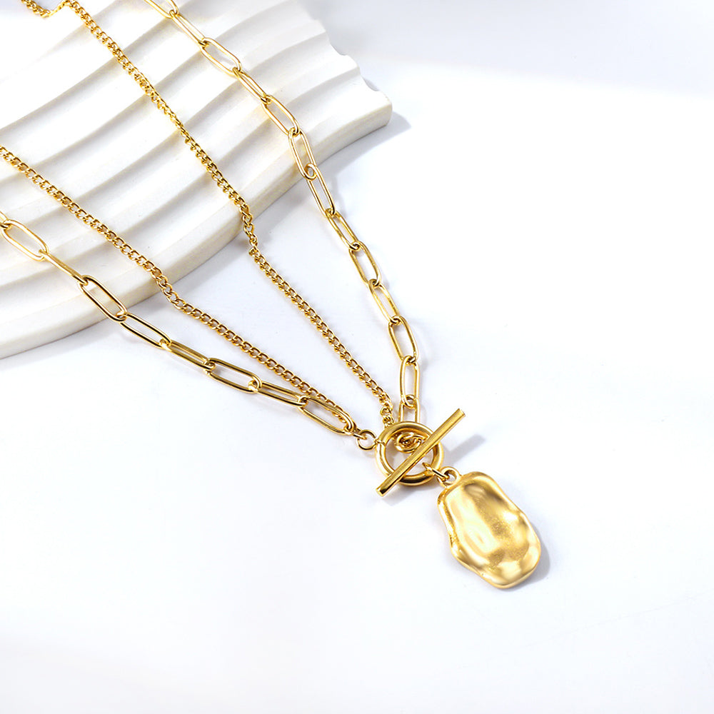 Regal Beaten Necklace