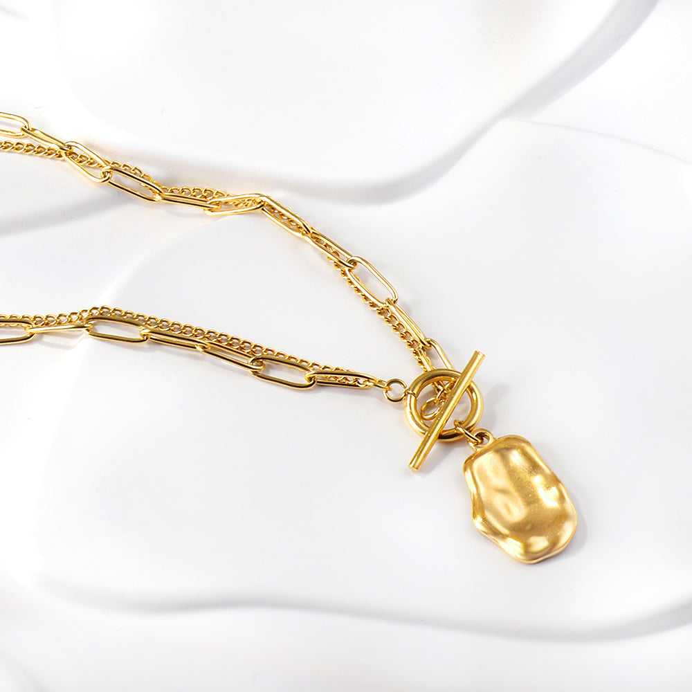 Regal Beaten Necklace