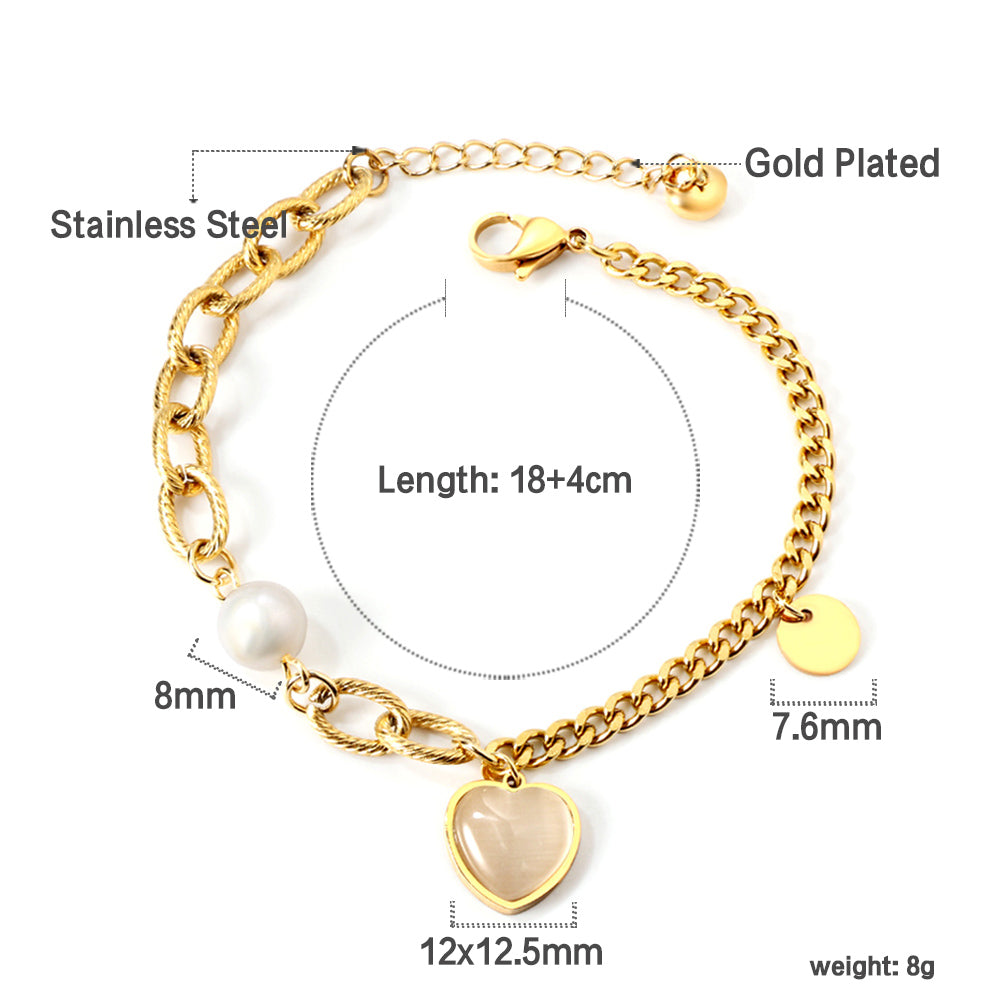 Heart Drop bracelet