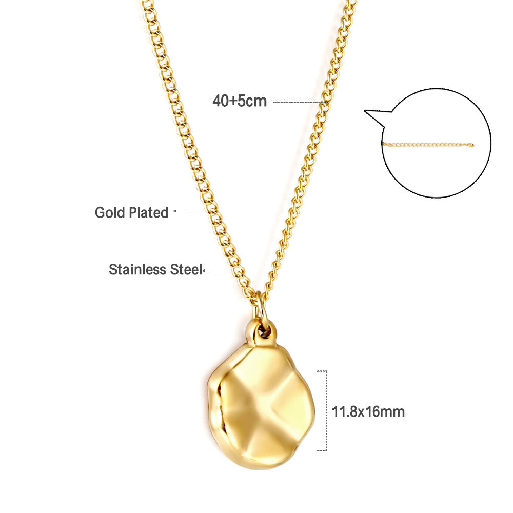 Foil Stud Necklace