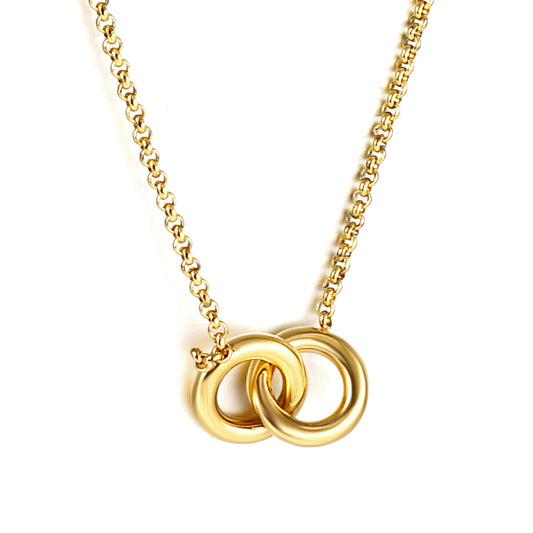 Interlock Ring Necklace