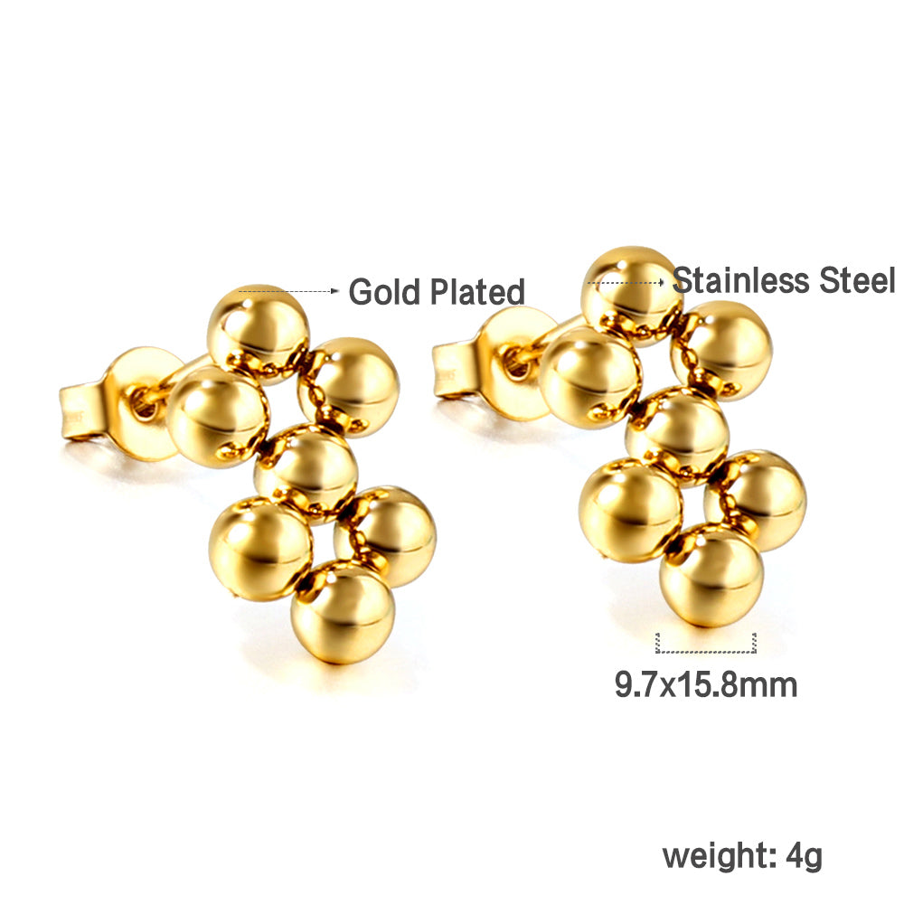 Bubble Stud Earrings