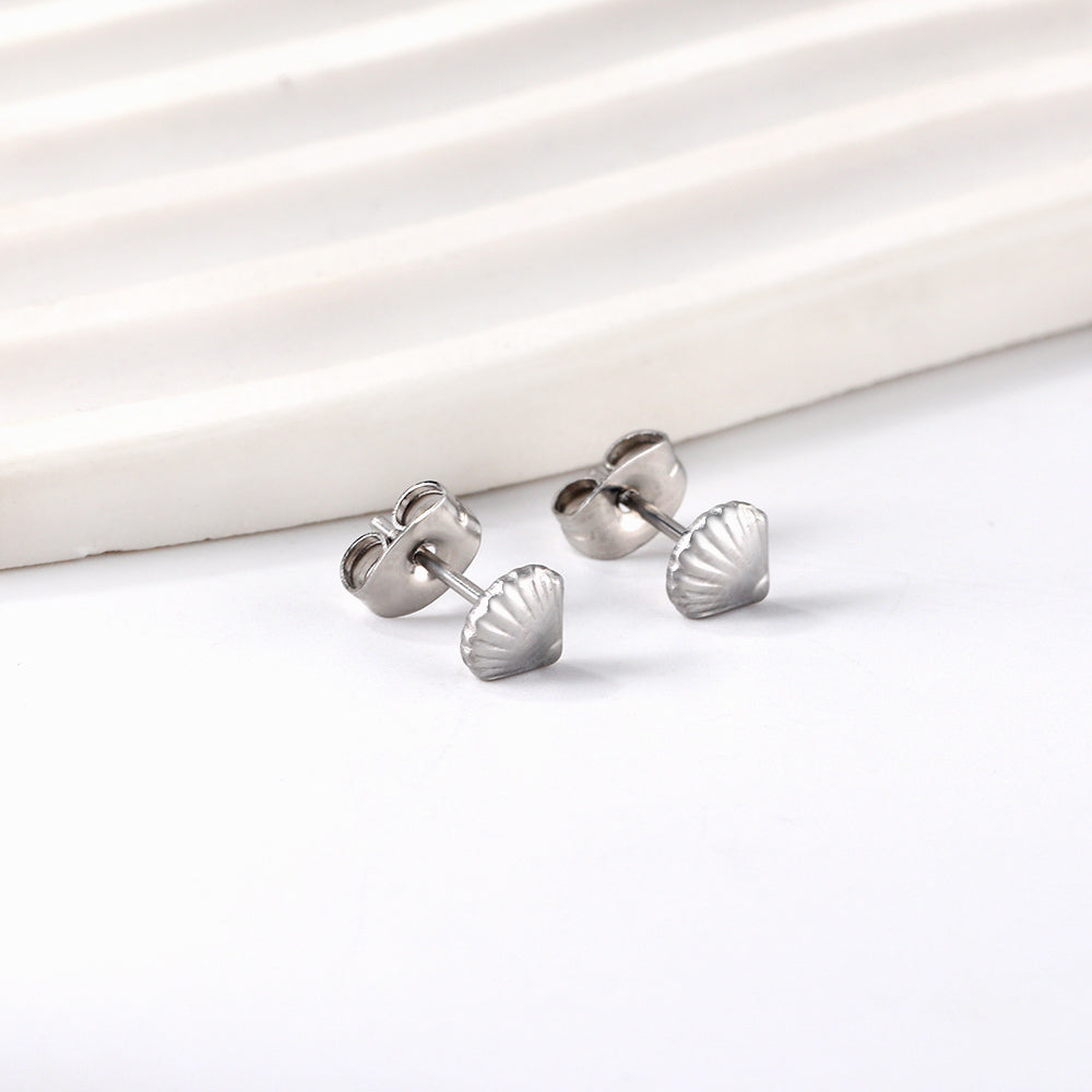 Shell Stud Earrings