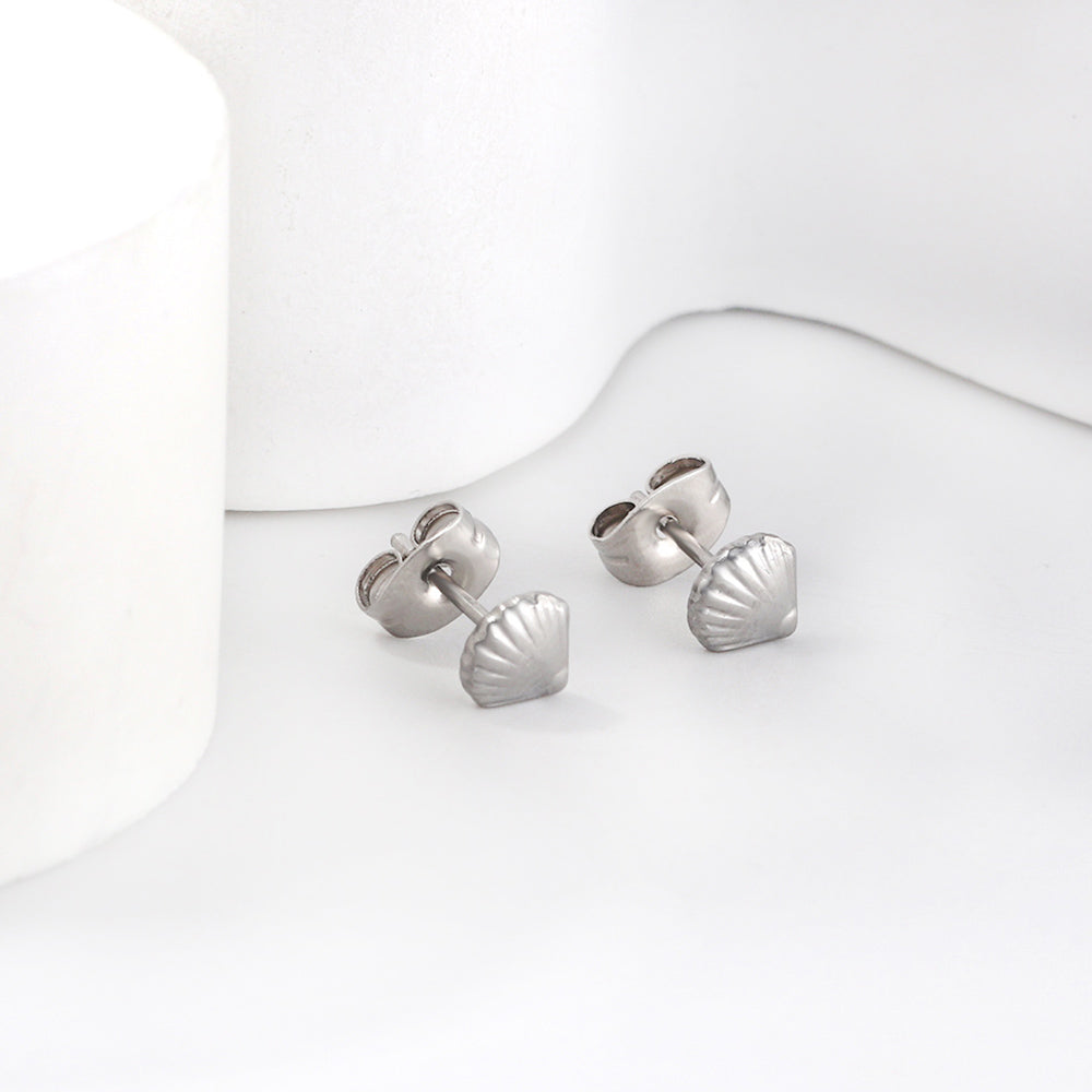 Shell Stud Earrings