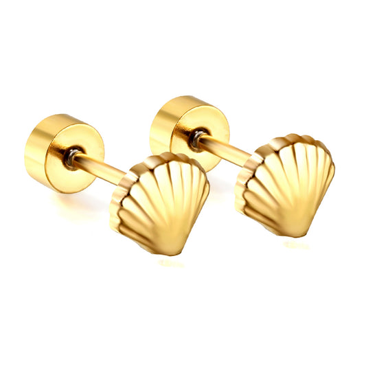 Shell Stud Earrings