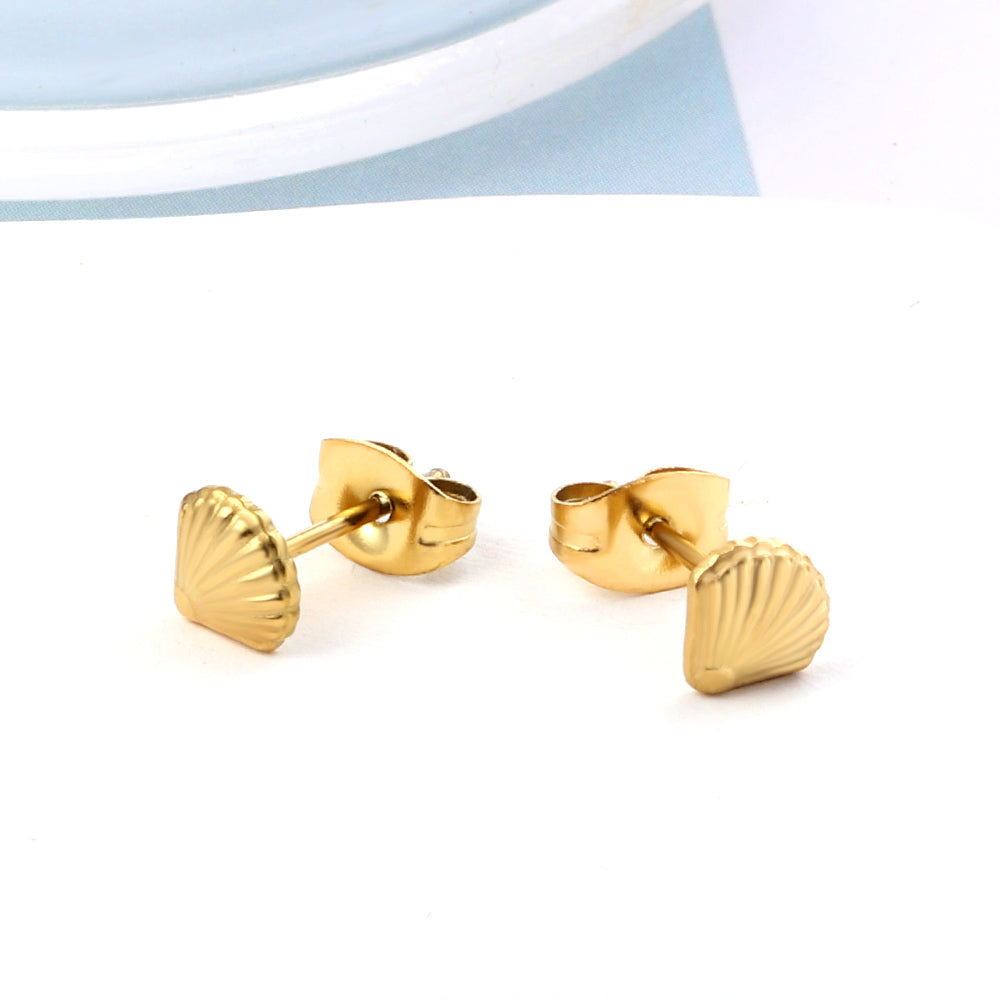 Shell Stud Earrings