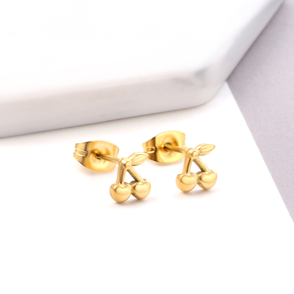 Cherry Blossom Stud Earrings