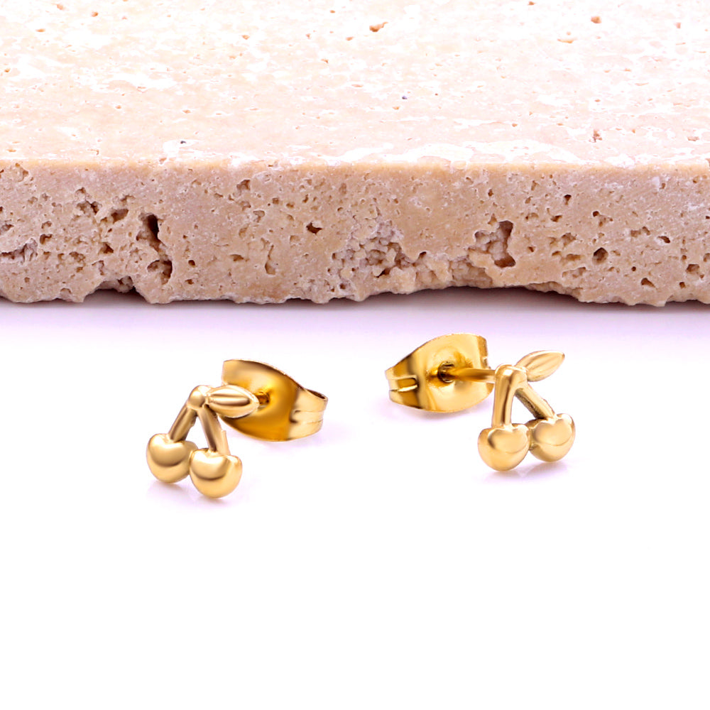 Cherry Blossom Stud Earrings