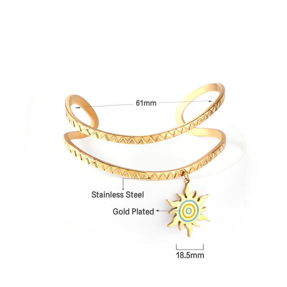 Eclipse charm Cuff