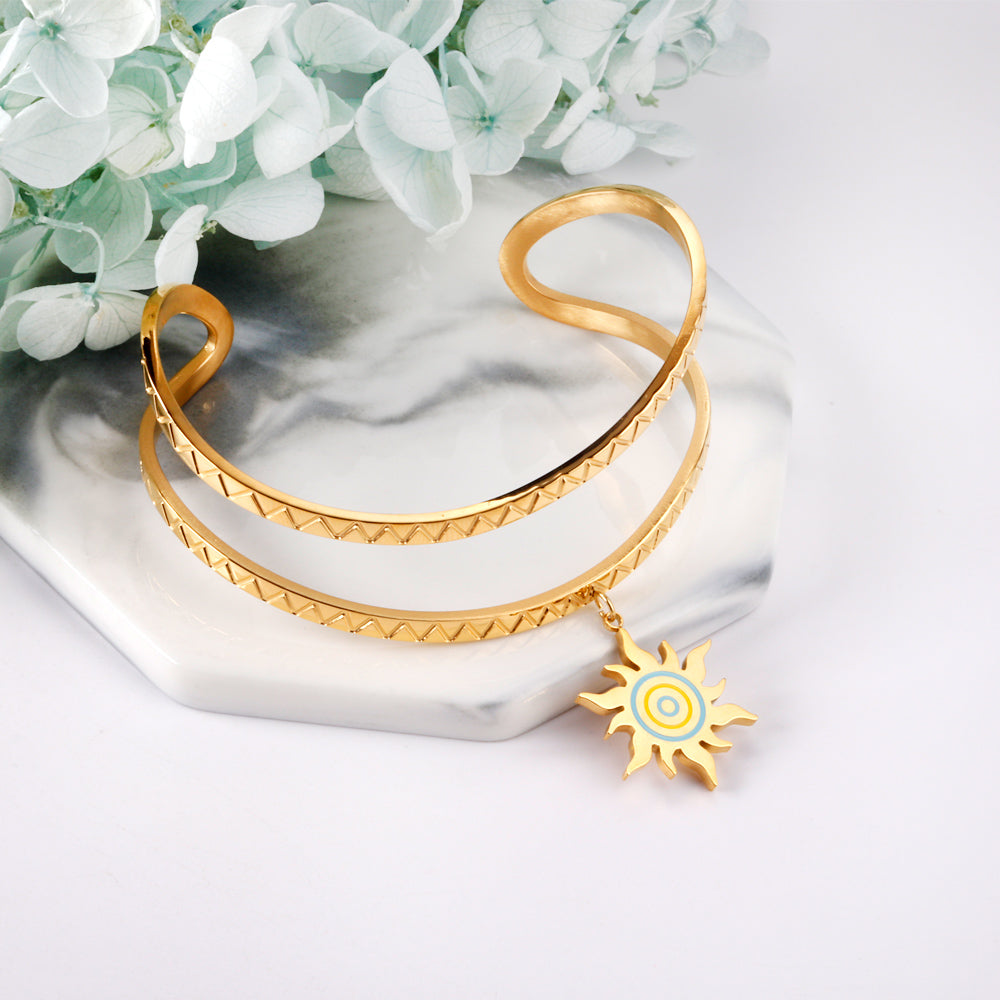 Eclipse charm Cuff