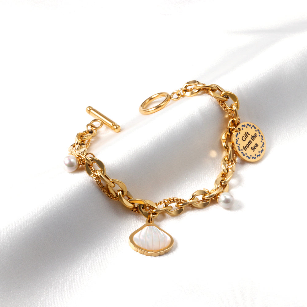 Azure Shell bracelet