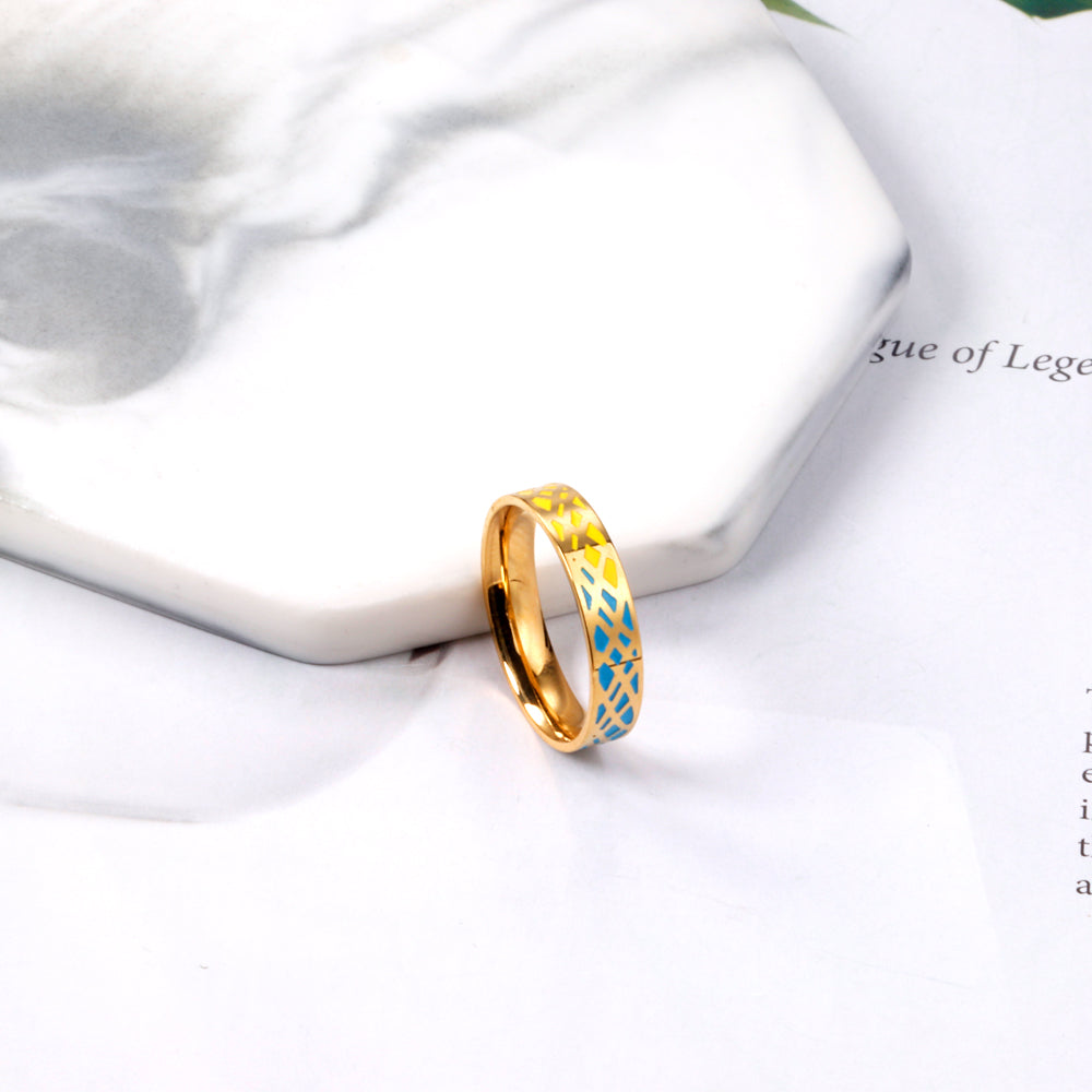 Enamel Ring