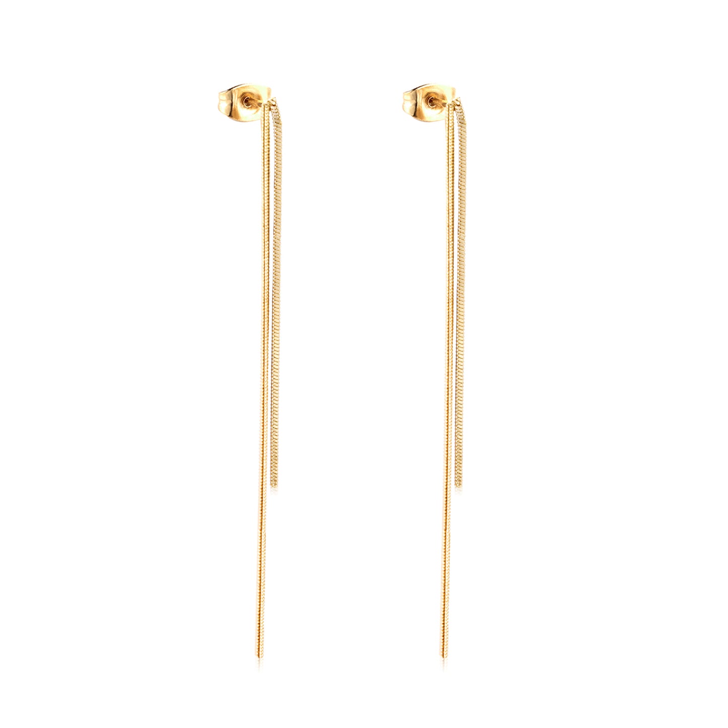 Elegant Gold Drop Earrings