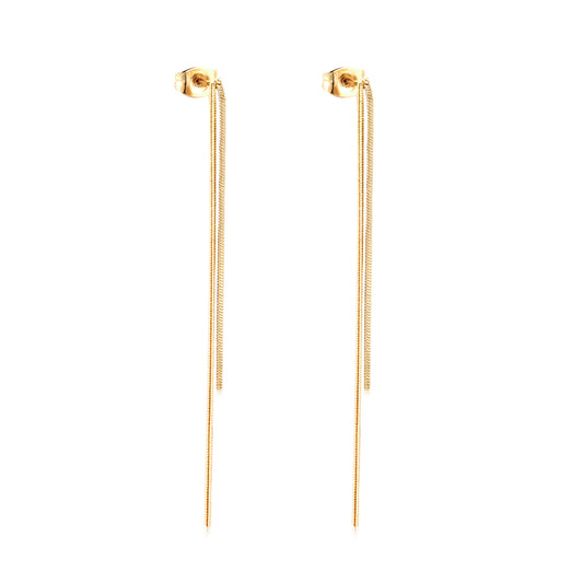 Elegant Gold Drop Earrings