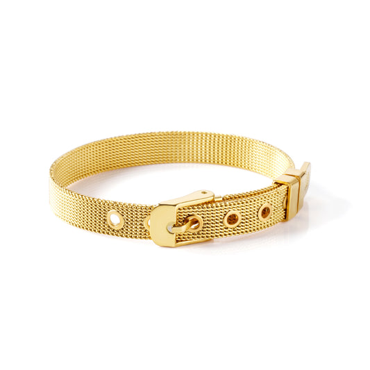 Watch Belt Gold Bracelet