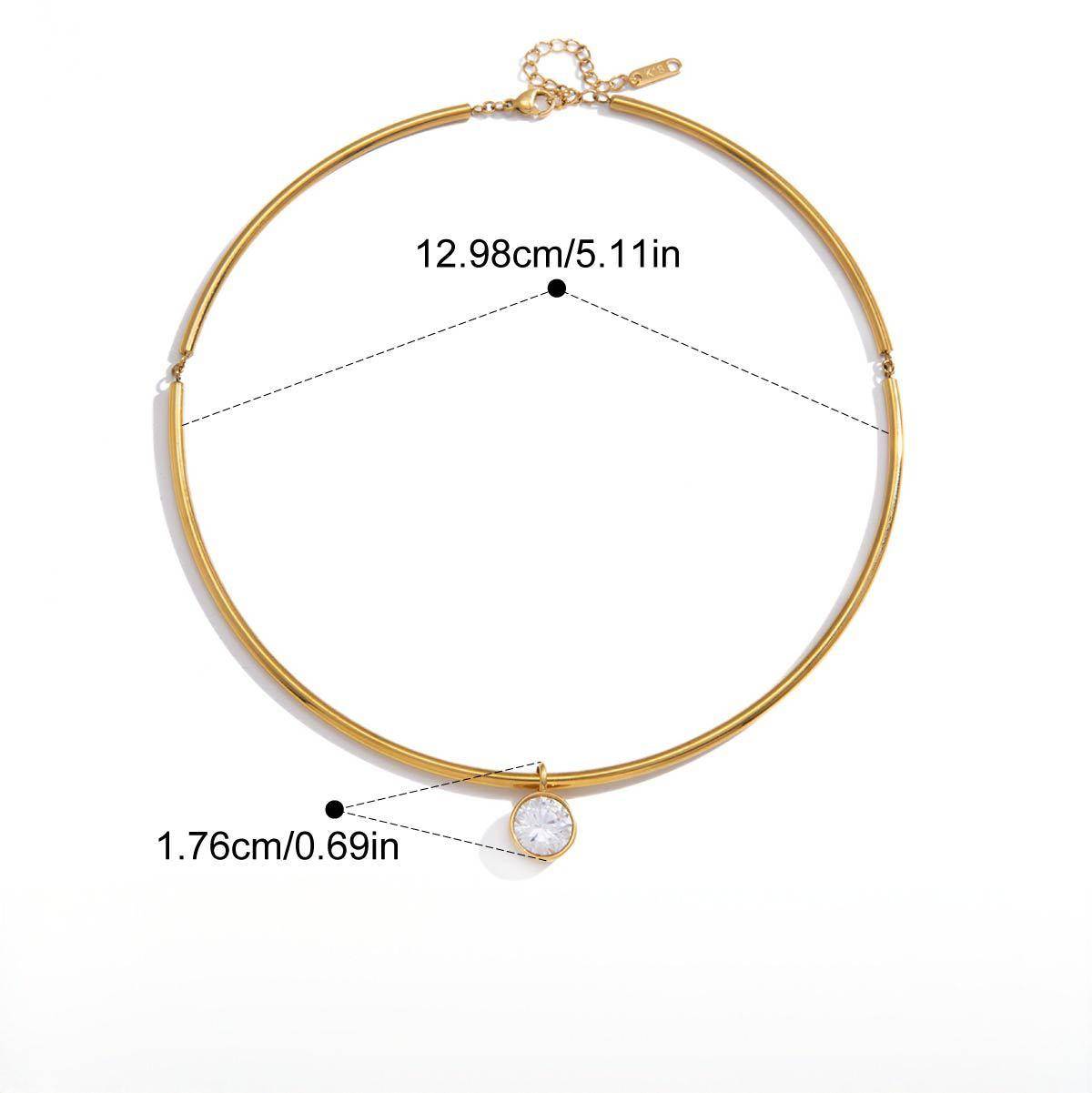 Crystal Halo Choker