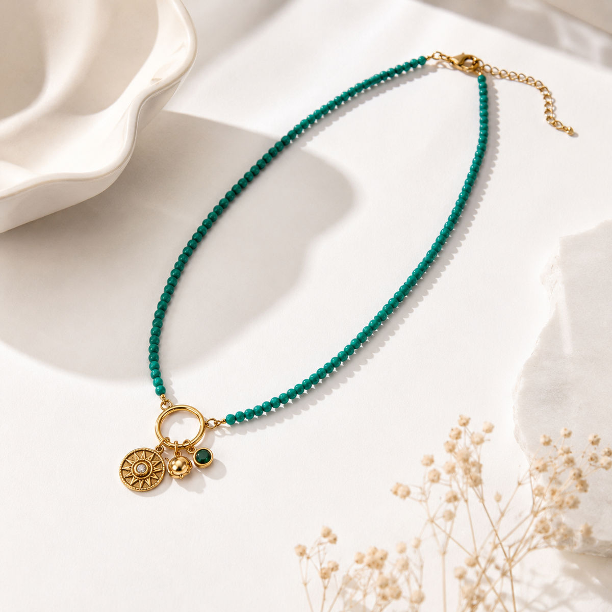 Beaded Sol Sharm Necklace