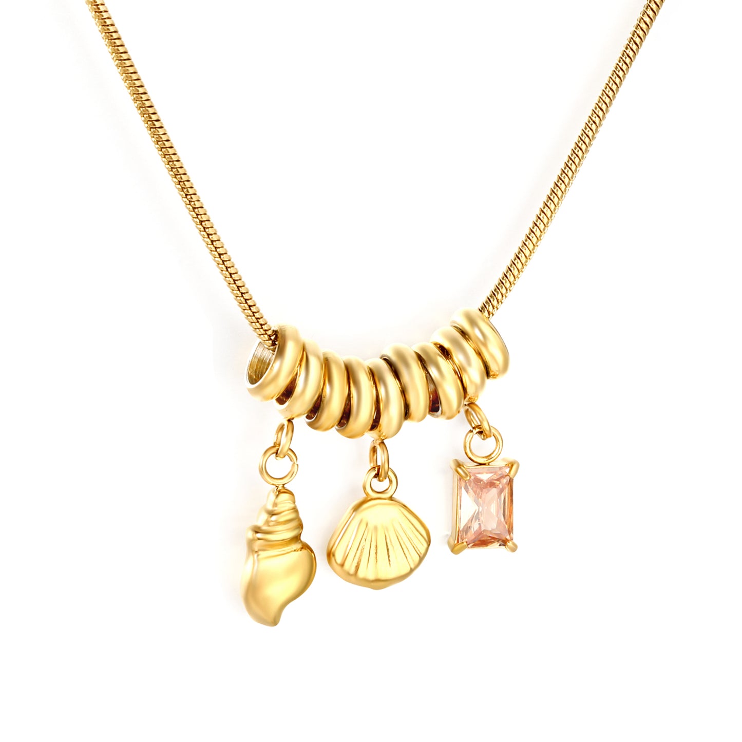 Charm Cluster Necklace
