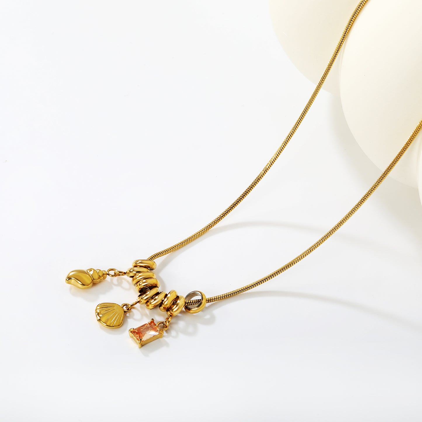 Charm Cluster Necklace