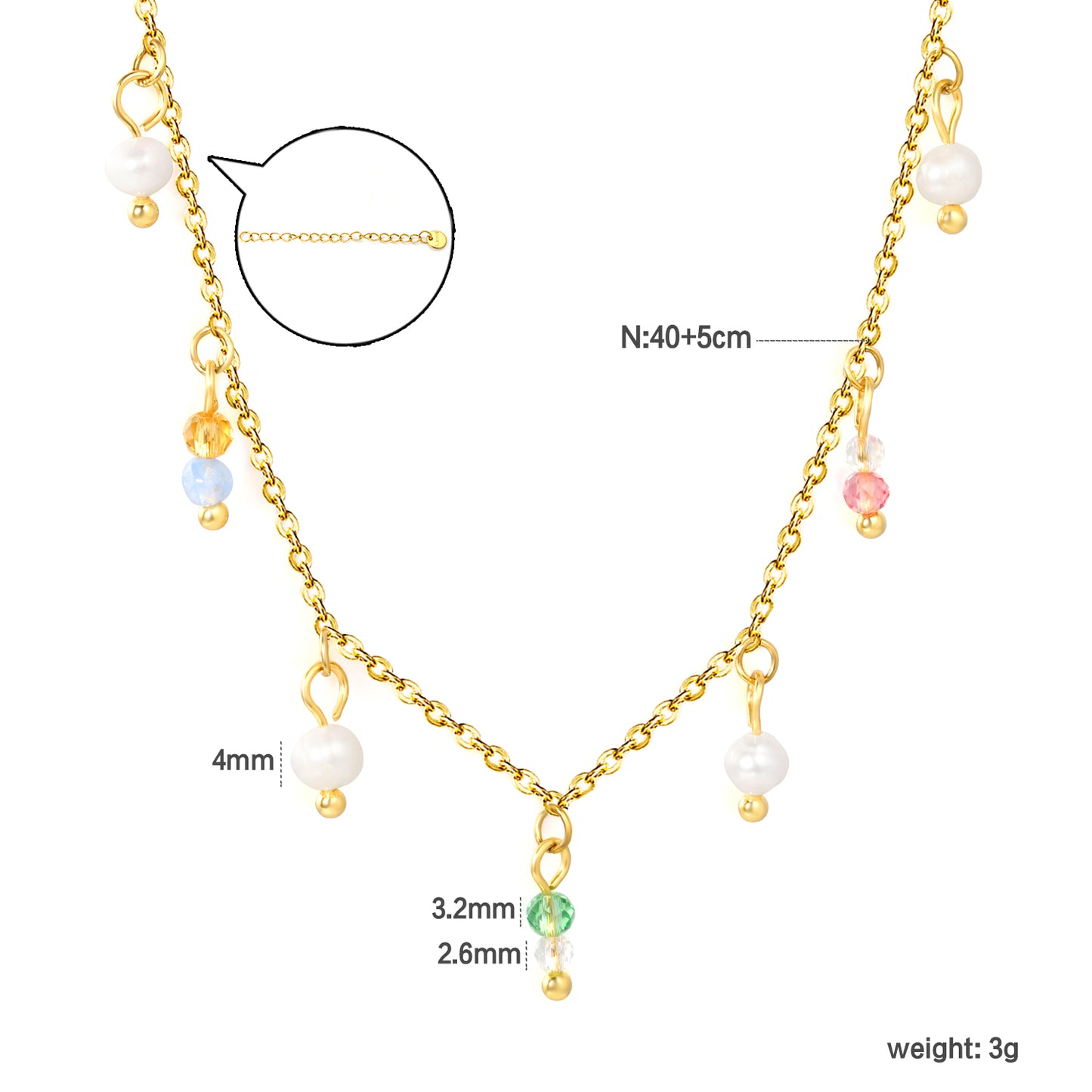 All Pearl Necklace