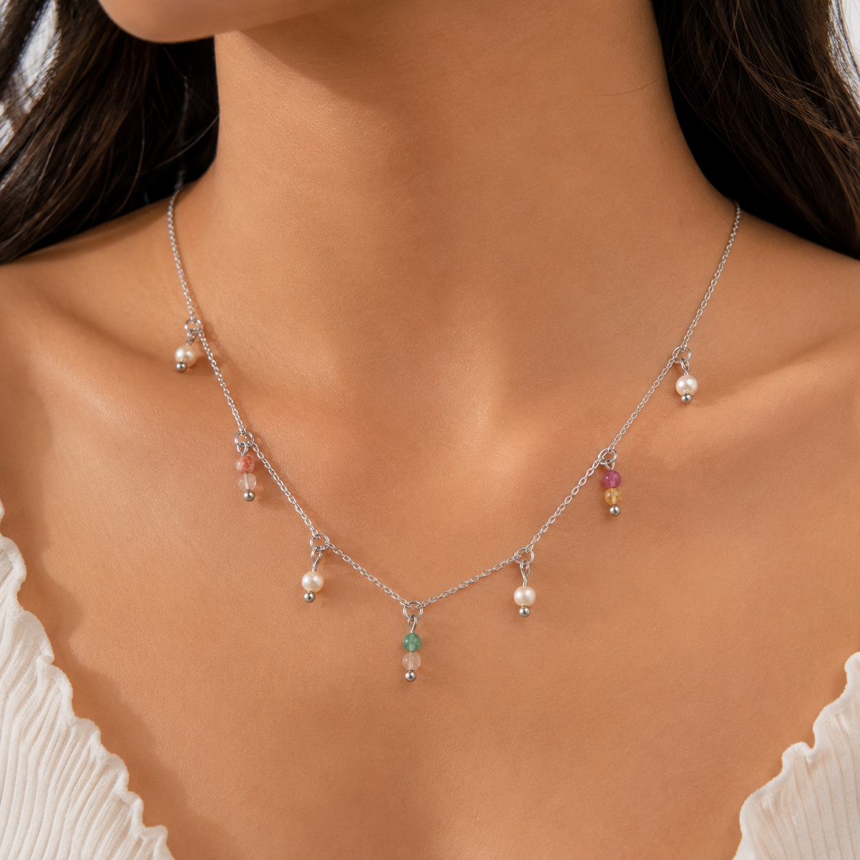 All Pearl Necklace