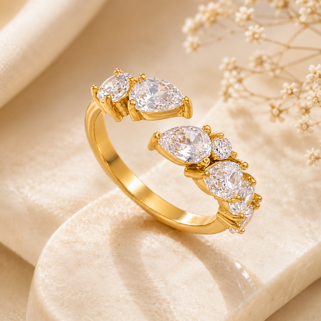 Crystal Luxe Ring