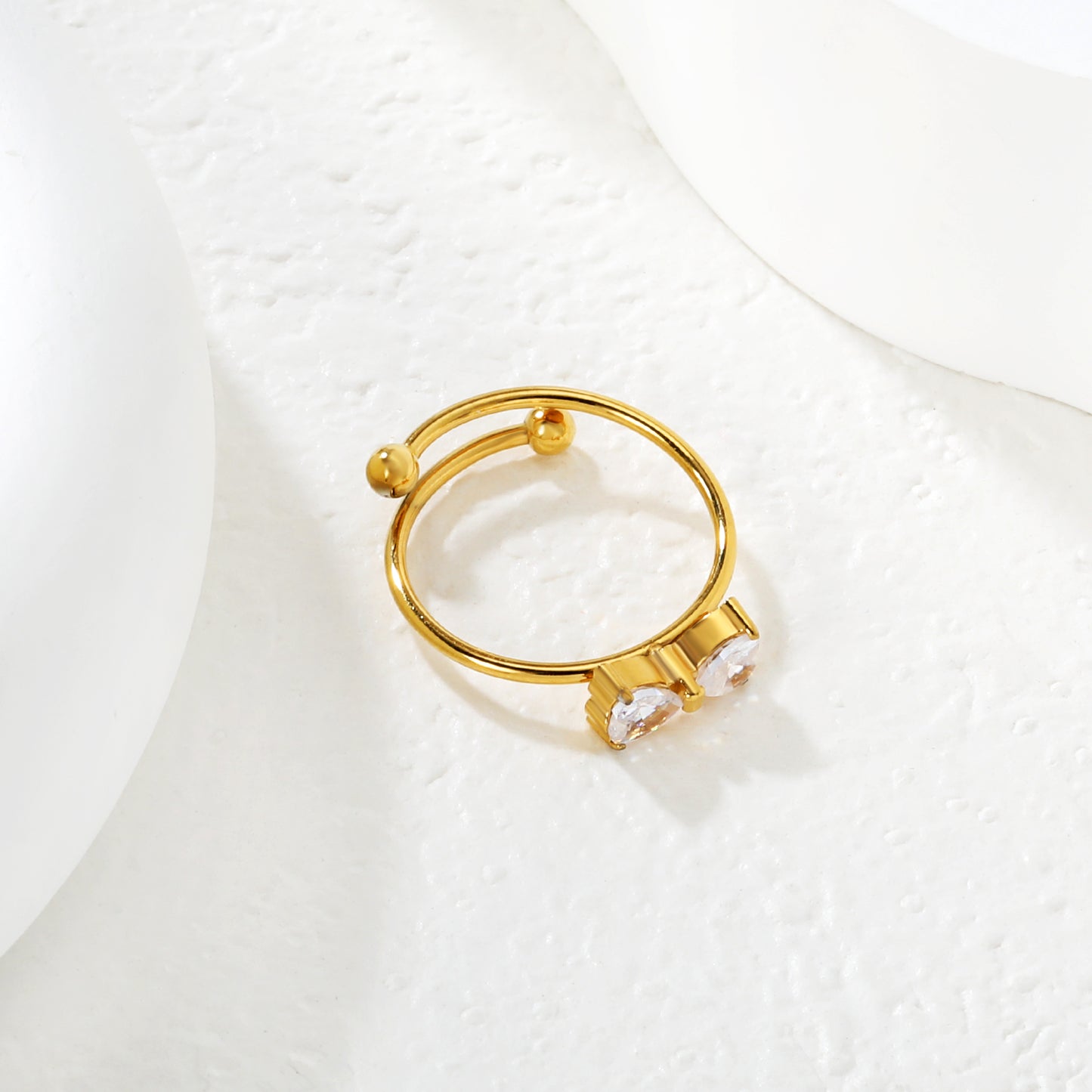 Bow Adjustable Ring