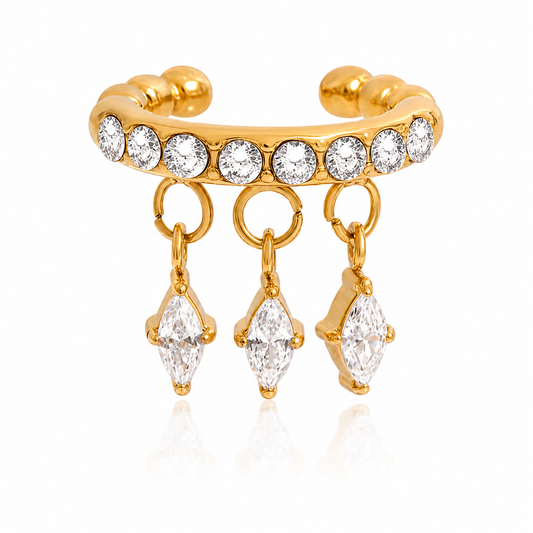 Trinity Drop Cuff Single Piece
