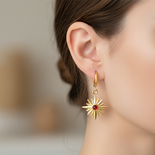Ruby Starlite Earrings