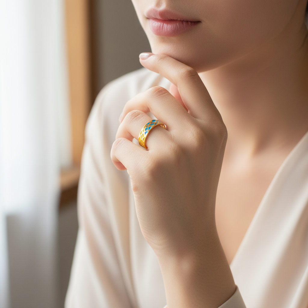 Enamel Ring