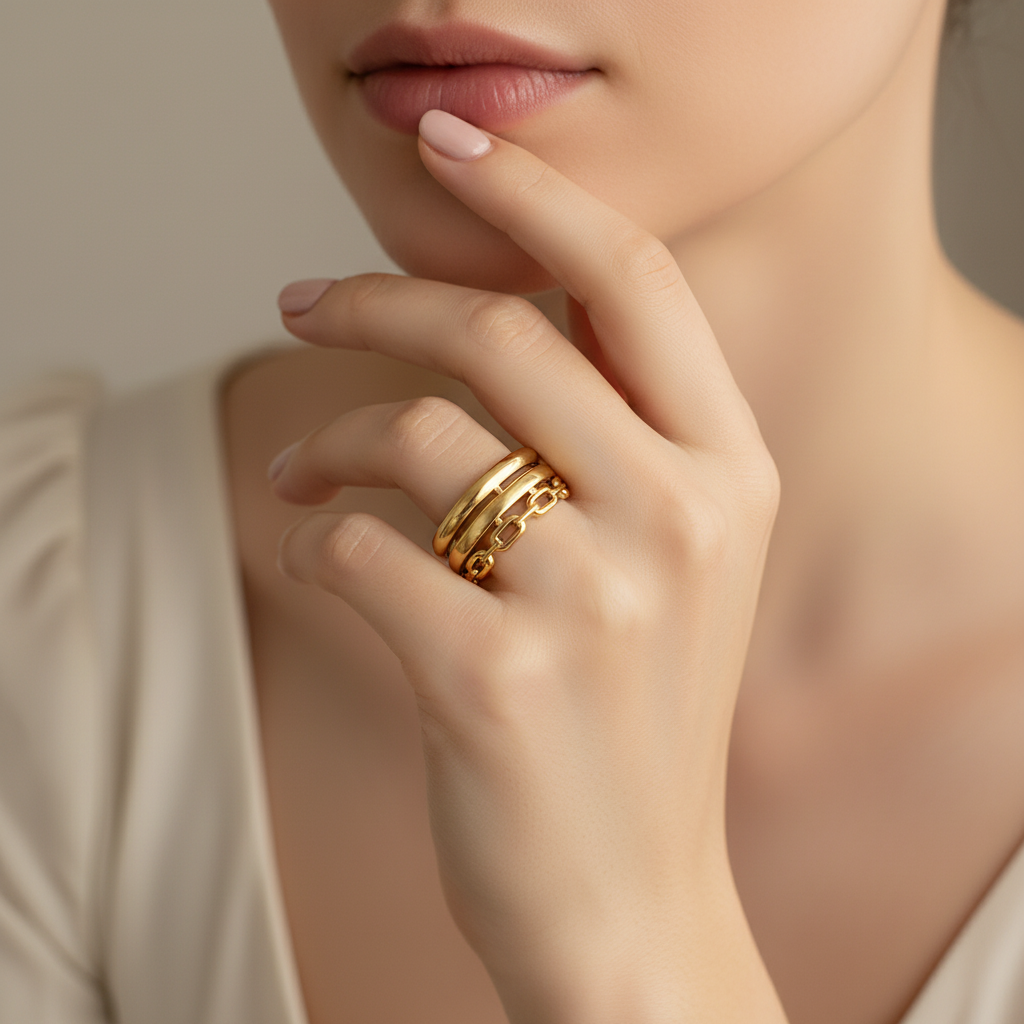 Chain Adjustable Ring