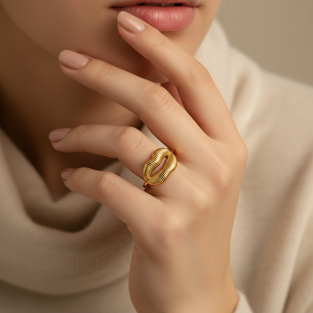Bold Lips Ring