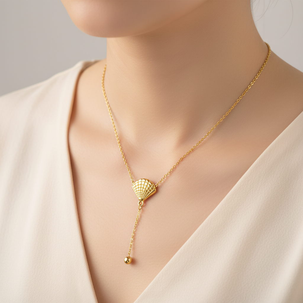 Shell Y- Necklace