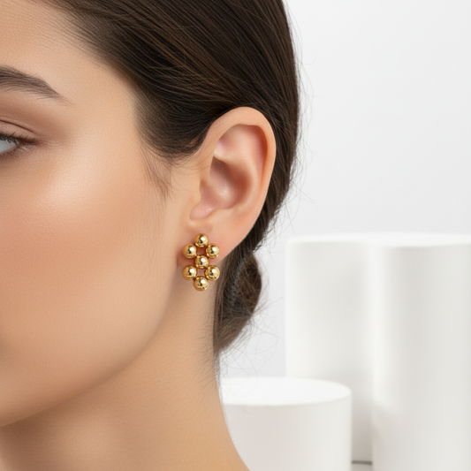 Bubble Stud Earrings