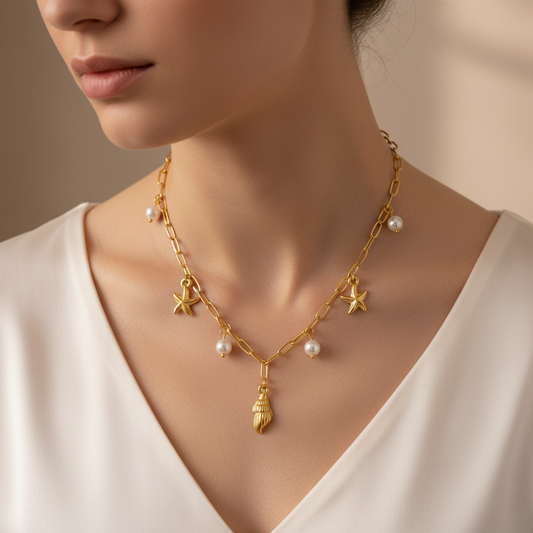 Ocean Charm Necklace